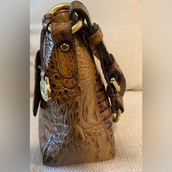 Brahmin Vintage Leather bag in Toasted Almond - Picture 12 of 14